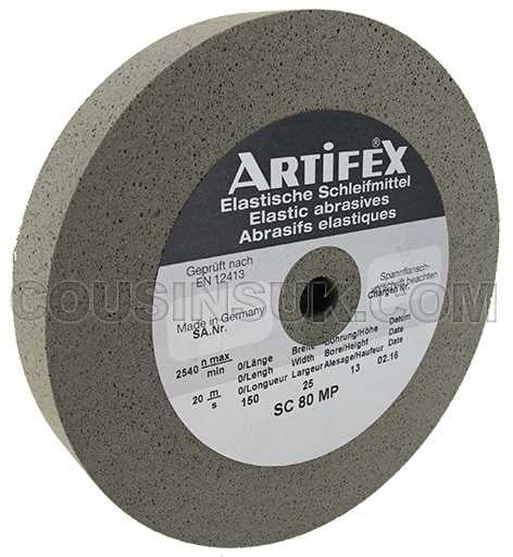 80 Grit, Ø150 x 25 x 13mm (Medium/MP)