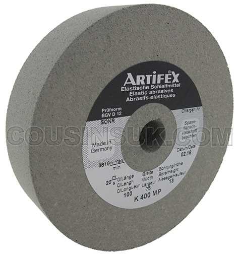 400 Grit, Ø100 x 25 x 13mm (Medium/MP)