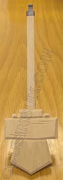Unfinished, 210 x 65mm