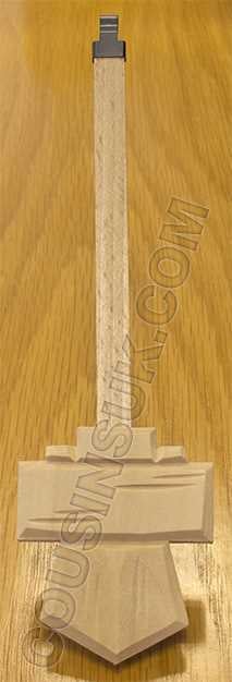 Unfinished, 190 x 60mm