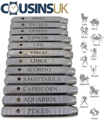 Zodiac Punches, Stainless Steel