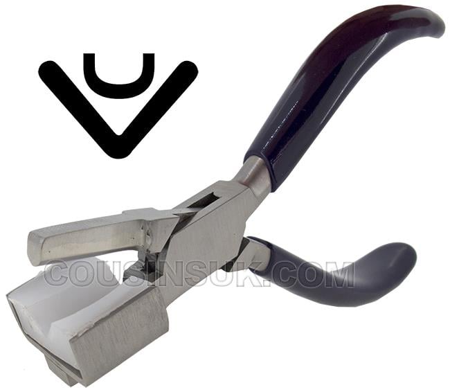 V Block with U Jaw Pliers (Nylon Jaws)