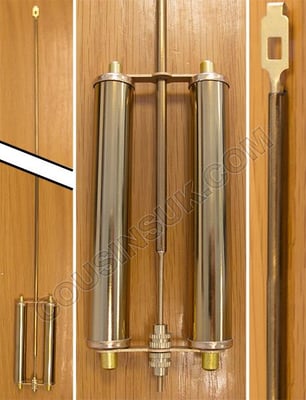 Cylinder (Double) Brass Aluminium, Chinese