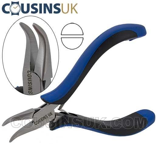 Cousins Swiss Style (130mm) Smooth, Ergonomic, Bent Nose