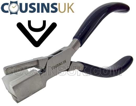 Cousins Swiss Style (140mm) V Block with U Jaw (Nylon Jaw)