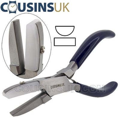Half Round & Flat Nose Pliers (Nylon Jaws)