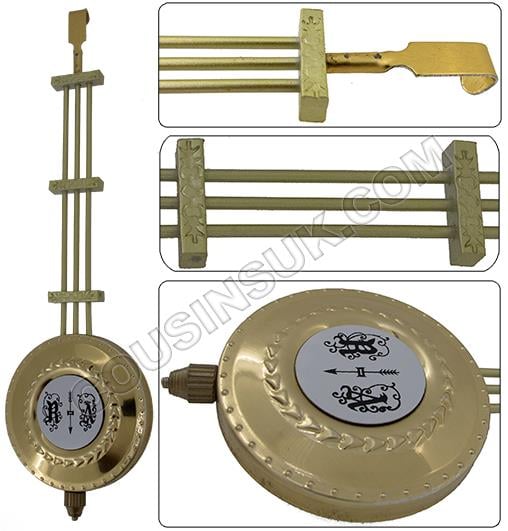 R&A (Gridiron) Brass Aluminium, Chinese