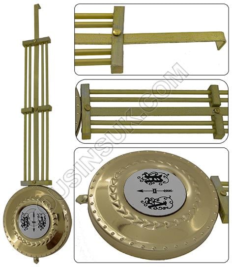 R&A (Gridiron) Brass Aluminium, Chinese