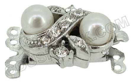 4 Row (Paste) Catch (13 x 20mm) with Pearl