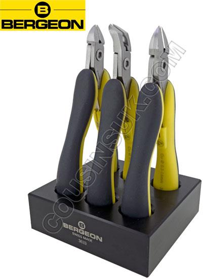 Bergeon Swiss, 3 Cutters on Stand