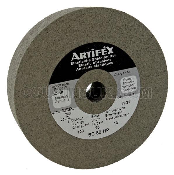 80 Grit, Ø100 x 25 x 13mm (Hard/HP)