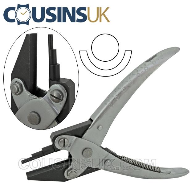 Round & Concave Pliers, Stepped