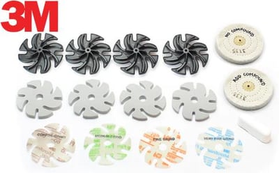 Polymer Clay & Resin Kit, Round Pieces