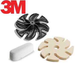 Ø75 & Ø100mm Felt Wheels "See Thru"