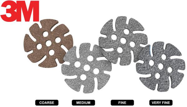 Scotchbrite Kit, 4 Pieces, Ø100mm