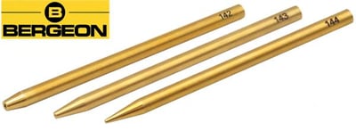 Flat Drilled Staking Punch, Brass