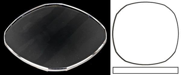 Glasses, Octangonal (Rounded & Rectangular)