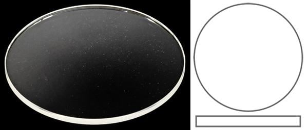 Ø27.80mm (Case Back Crystal x T1.10mm) Patek Philippe Nautilus