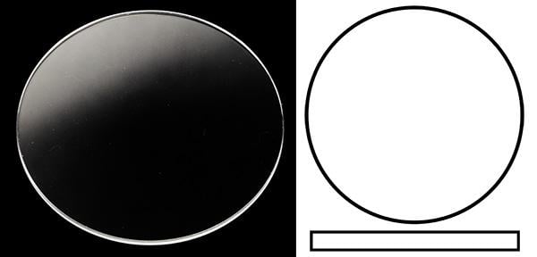 Ø27.50mm (Case Back Crystal x T0.90mm) Patek Philippe Calatrava
