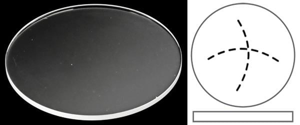 Ø27.90mm (Case Back Crystal x T1.00mm) Patek Philippe Nautilus