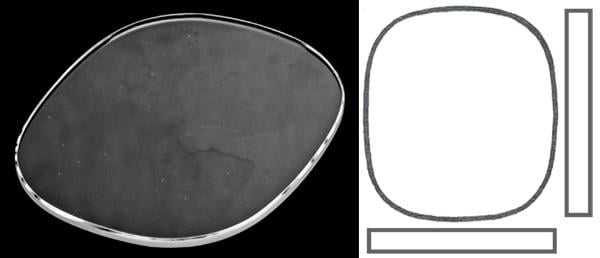 27.05mm x 21.90mm (T0.80mm) Patek Philippe Golden Ellipse