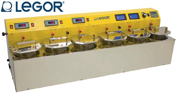 6 x 2 Litre Tanks, Legor Microplating Machine