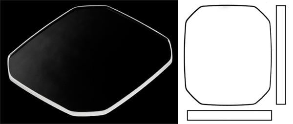 27.70mm x 24.10mm (T1.00mm) Piaget Altiplano