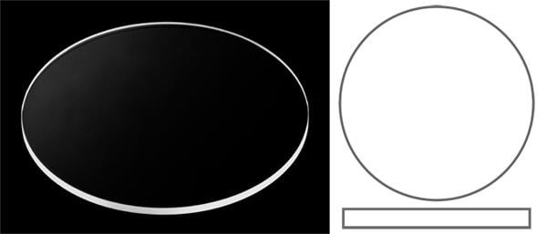 Ø27.70mm (Case Back Crystal) Piaget Emperador