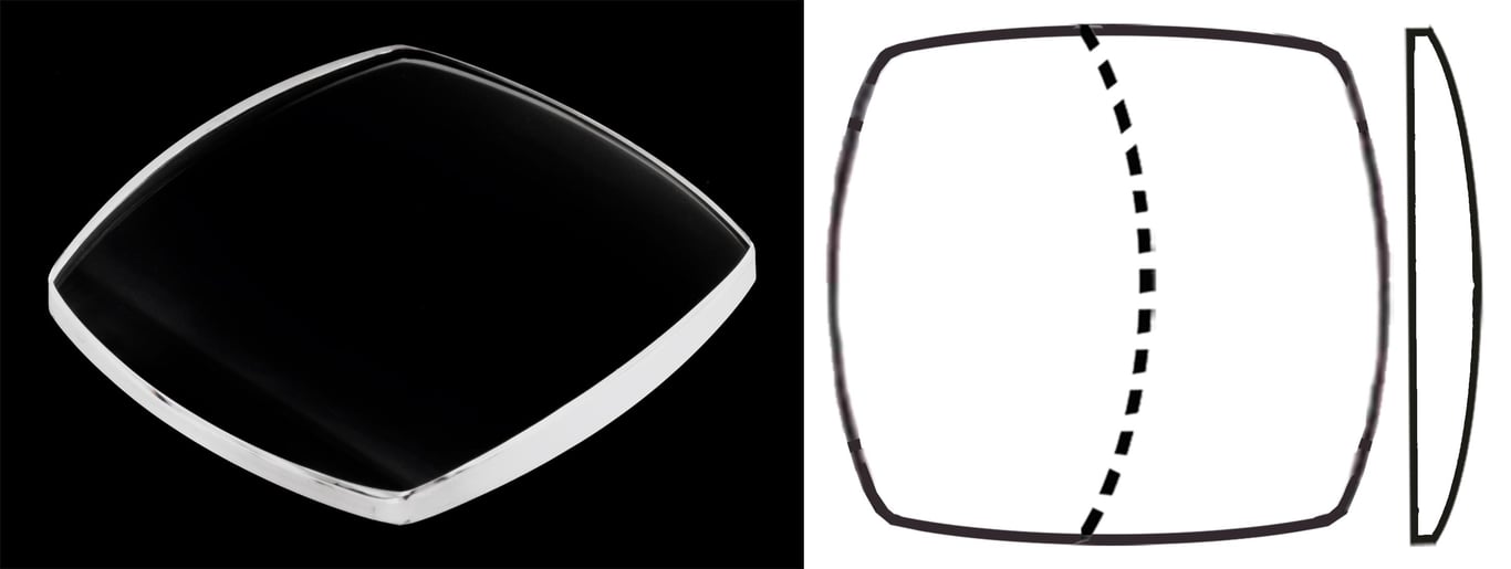 27.40mm x 26.40mm (H2.50mm x T1.60mm) Piaget