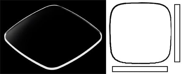 25.85mm x 25.85mm (T1.00mm) Piaget