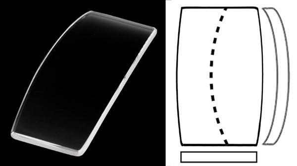 23.40mm x 9.90mm (H2.90mm x T0.97mm) Piaget Limelight Tonneau