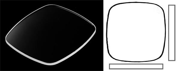25.60mm x 22.70mm (T0.90mm) Piaget