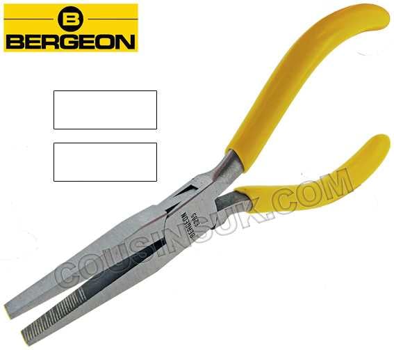 Bergeon (140mm) Serrated, Long Nose