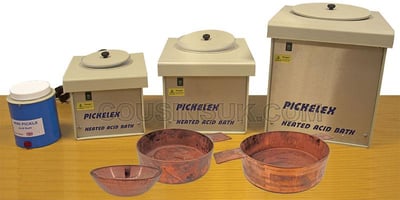 Pickling (Acid) Baths & Copper Pans
