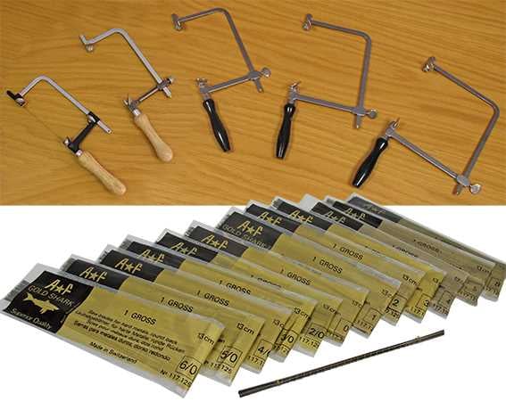 Saws Blades & Frames (Fret & Piercing)