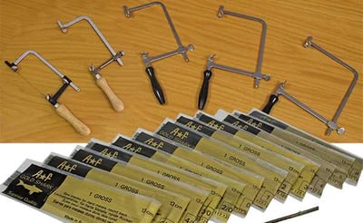 Saws Blades & Frames (Fret & Piercing)