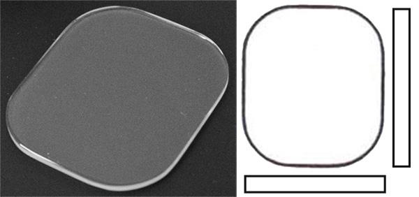 20.70mm x 18.10mm (T0.80mm)* Patek Phillipe