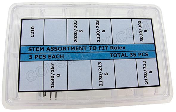 Rolex Generic Stem Kit (7 Part Numbers)