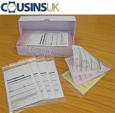 Repair Job Envelopes - Plastic