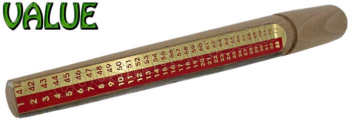 Wooden Wax Ring Stick, ISO & European Sizes