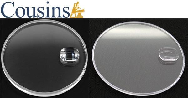 Rolex, Round Flat (Sapphire, Cyclops)