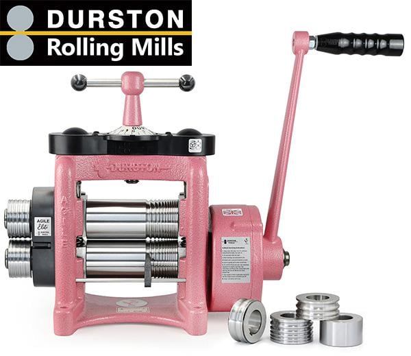 140mm Rollers, Square x 11, D Shape x 10, Comfort 3 to 7mm Pink Edition