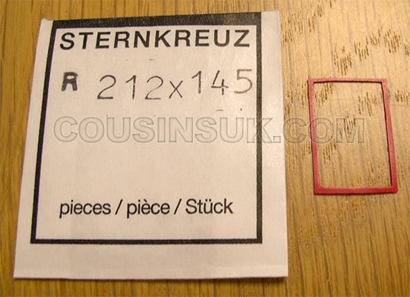 Rectangle (Flat), 21.20 x 15.40 x 0.40mm Gasket