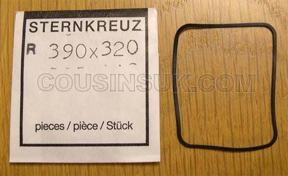 Rectangle (Flat), 39.00 x 32.00 x 0.50mm Gasket