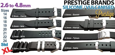Silicone (Vulcanised) Rolex & More