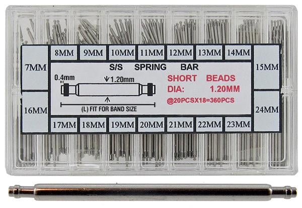 Short Bead, 7 to 24mm