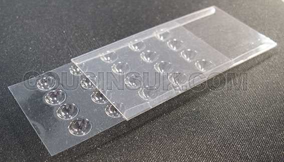 Holder for 20 Gemstones, Plastic