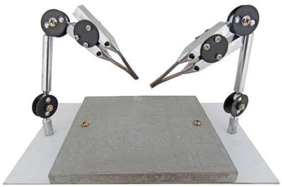 Soldering Stand with Third Hand, Double Clamps