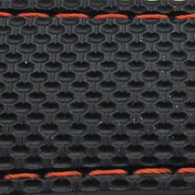Black/Orange 18mm (16mm)