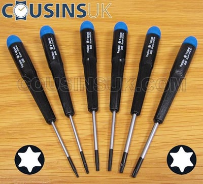 Cousins - Torx (6 Point Star) Swivel Head